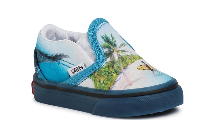 (TD) Vans Classic Slip-On 'Blue' VN0A45JIVIF
