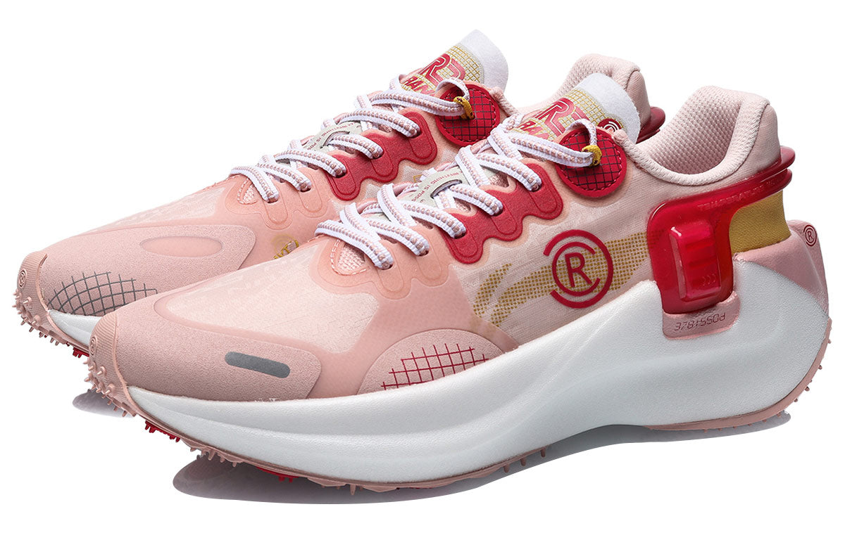 (WMNS) Li-Ning Wind Ranger Essentia 'Orange Pink' ARHR054-2