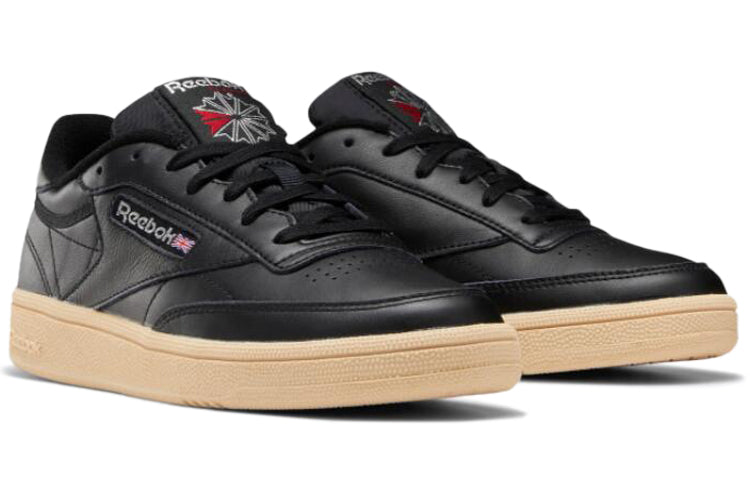 (WMNS) Reebok Club C Skate shoes 'Black Brown' DV7266