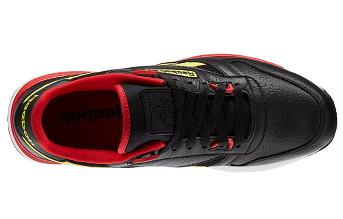 Reebok Classic Leather 2.0 Running Shoes Black/Red/Yellow BS5102