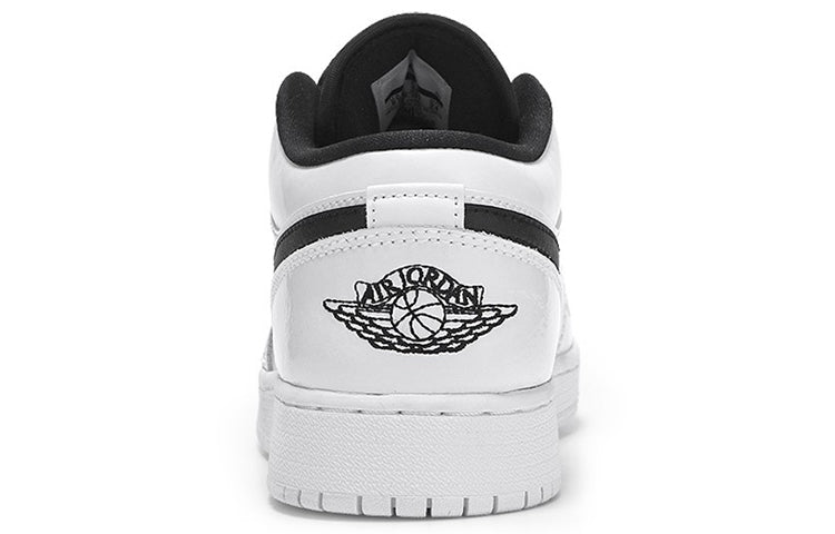 (GS) Air Jordan 1 Retro Low 'White Black' 553560-103