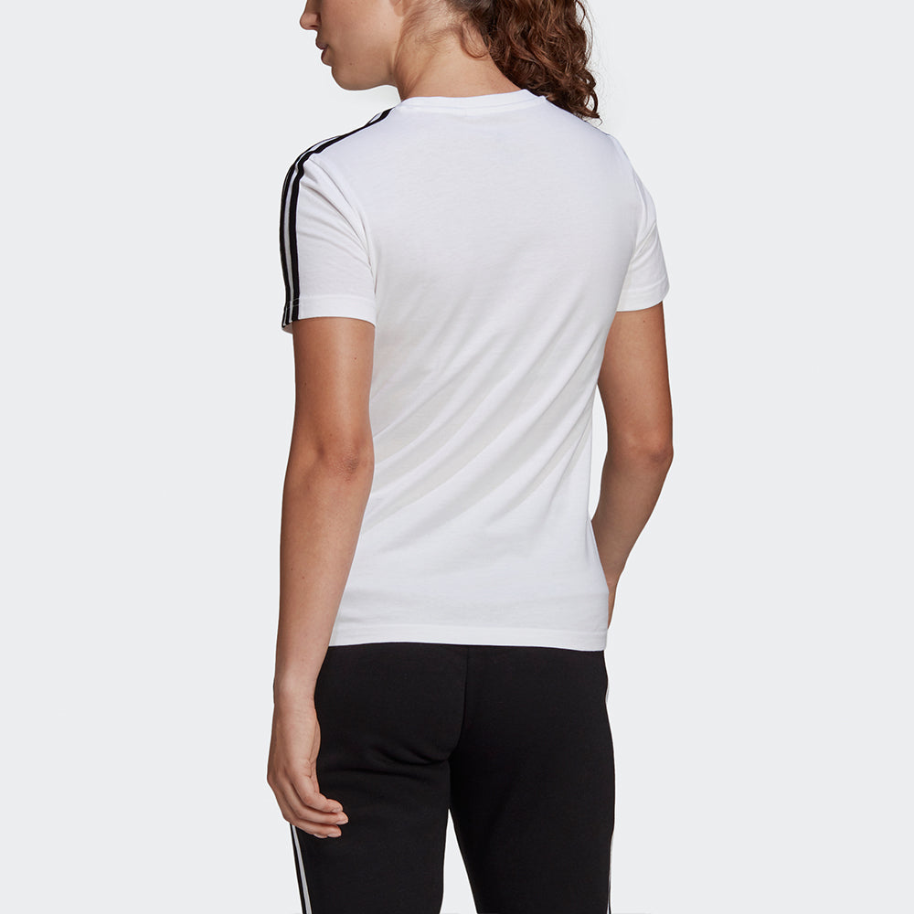 (WMNS) adidas W 3s T Sports Short Sleeve White T-Shirt GL0783