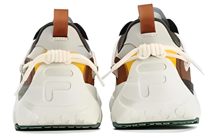 FILA FUSION Bone Sneakers 'White Green Brown' T12M321201FBA