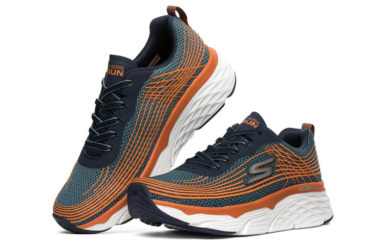 Skechers Max Cushioning Elite Blue/White/Orange 54430-NVOR