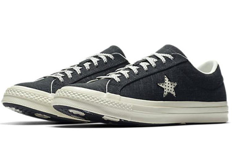 Converse One Star Ox 'Black And White' 160619C