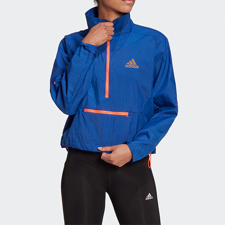 (WMNS) adidas ADAPT Jacket Running Blue FT0478