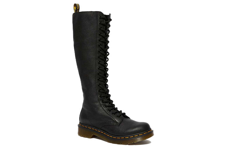 (WMNS) Dr. Martens Virginia 1B60 Lace-Up Boots 'Black' 23889001
