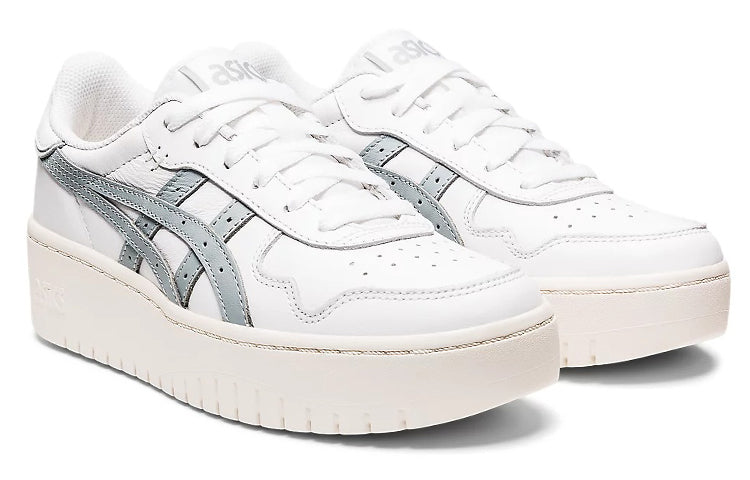 (WMNS) ASICS Japan S Platform 'White Piedmont Grey' 1202A322-100