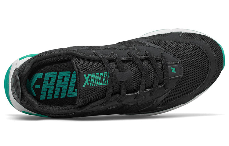 (WMNS) New Balance X-Racer Series Black/Green WSXRCLM