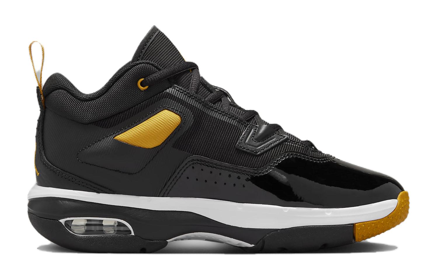 (GS) Air Jordan Stay Loyal 3 'Black Yellow Ochre' FB9922-071