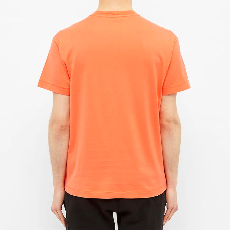 STONE ISLAND Garment Dyed Patch Logo Tee Logo Tee 721524113-V0037