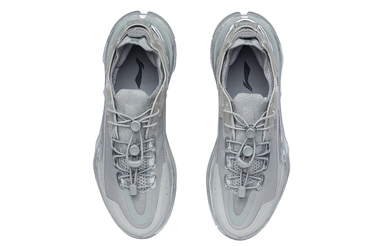 (WMNS) Li-Ning Countflow Wu Xing Xingshan 'Snow Grey' AGLR286-3