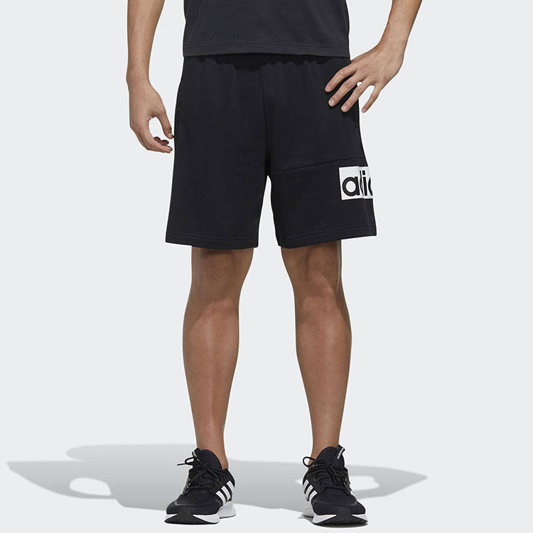 Men's adidas Fitness Training Sports Shorts Black FQ7212