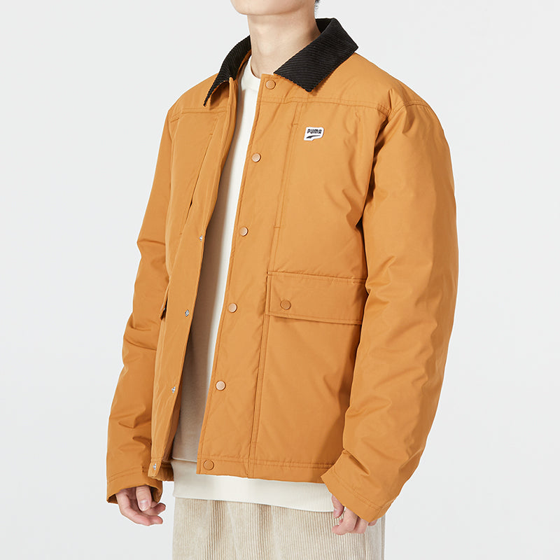 PUMA Downtown Padded Jacket 'Brown' 537868-74