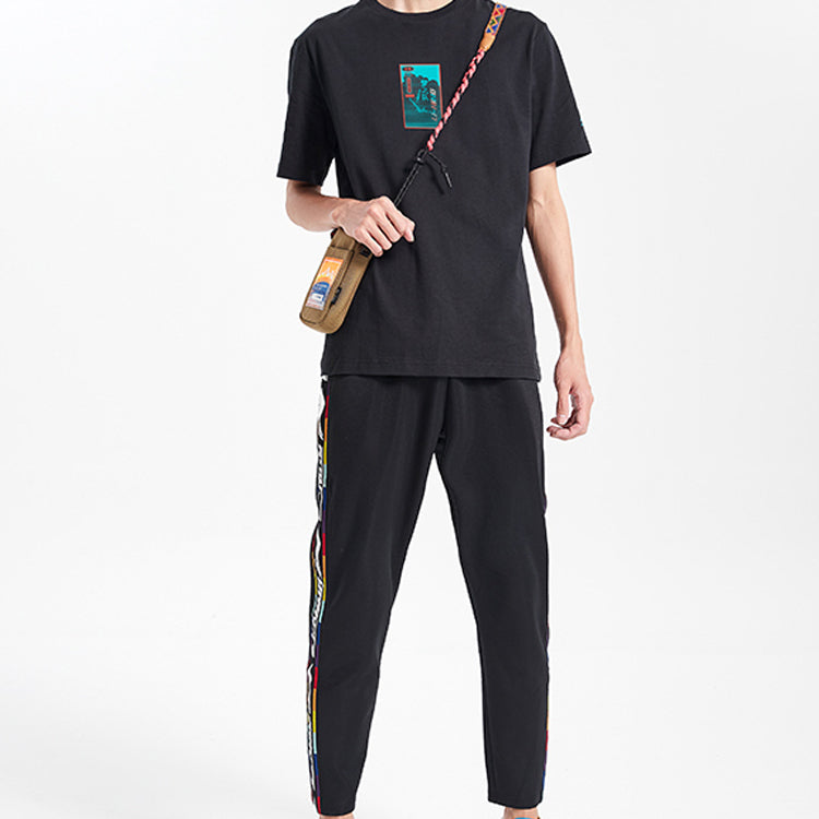 Li-Ning Sports Fashion Series Short Sleeve Black AHSQ455-4