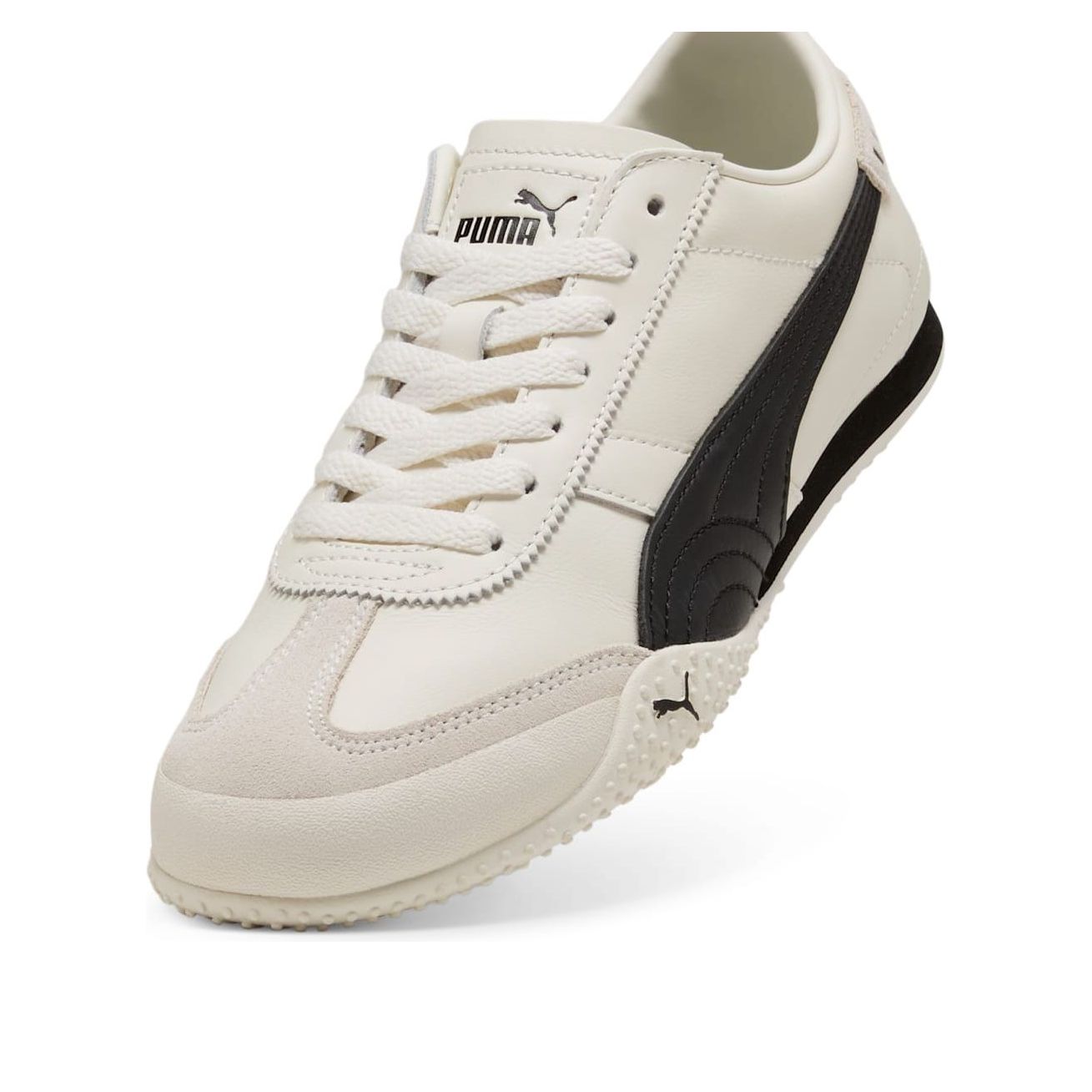 (WMNS) PUMA Bella UT Leather 'White Black' 402186-01