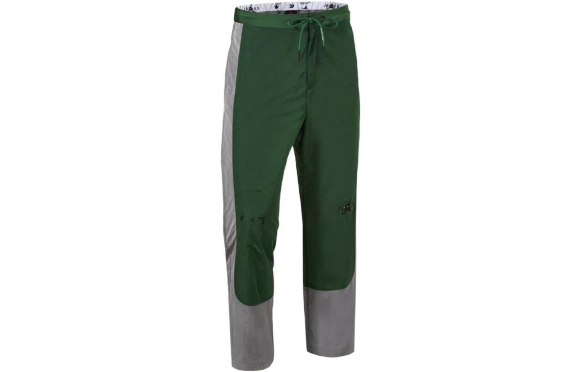 Air Jordan x Off-White MJ Track Pants Asia Sizing 'Forest Green Phantom' CV3446-361