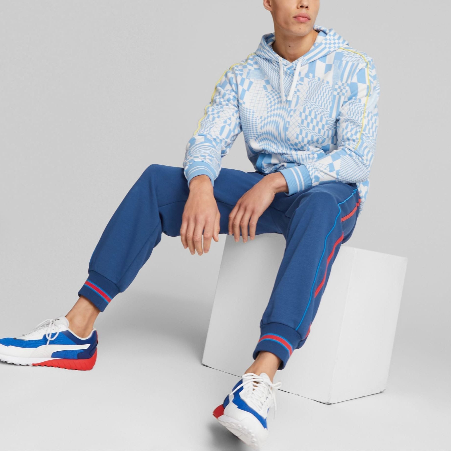 PUMA BMW Motorsport Statement Hoodie 'Blue' 539022-08