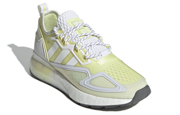 (WMNS) adidas ZX 2K Boost 'White Yellow Tint' GX2711