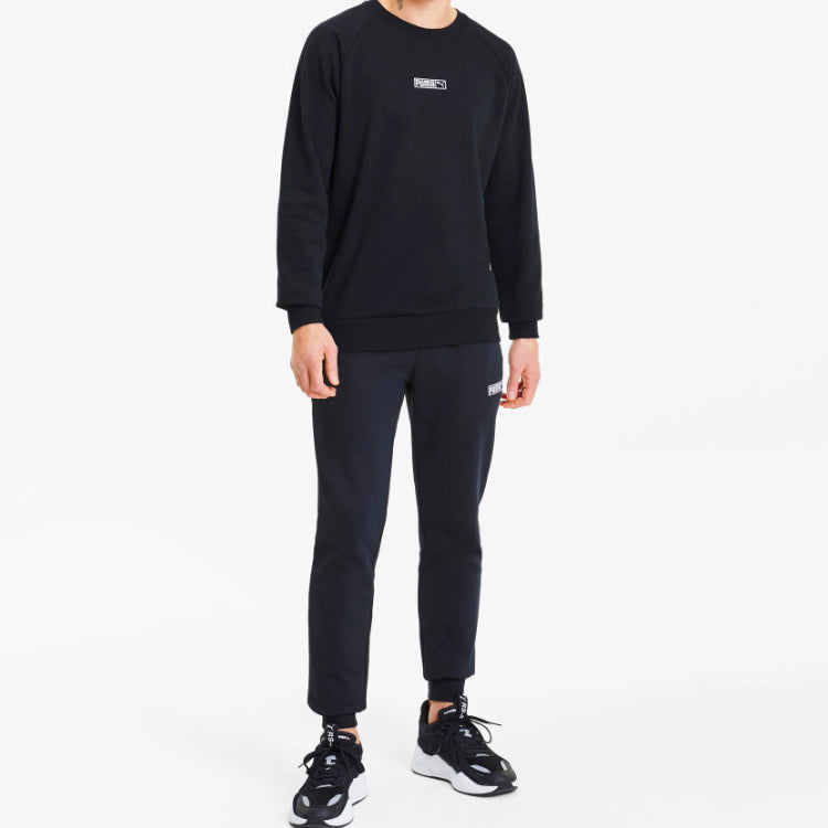 PUMA SS20 Round Neck Pullover Sports Black 597358-01