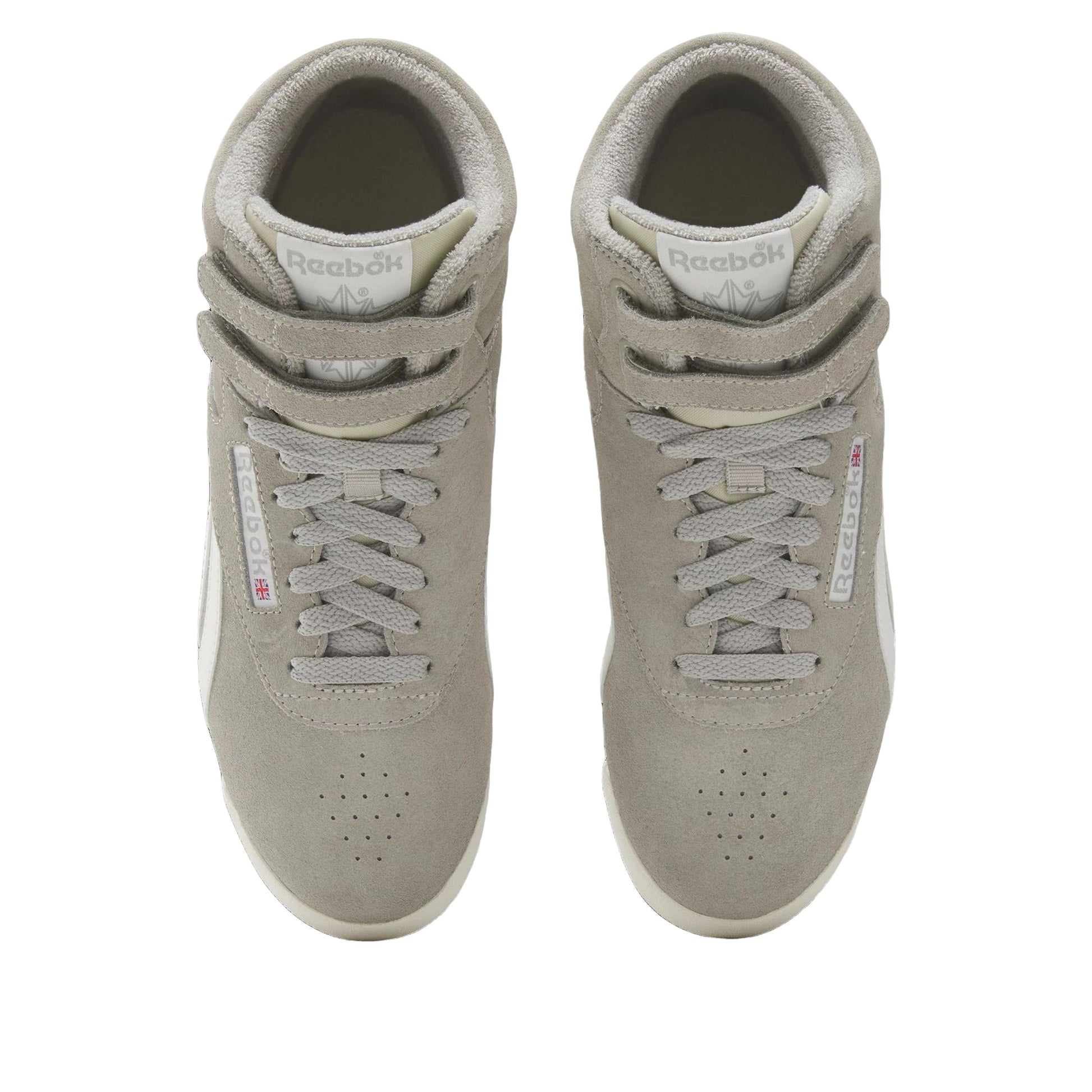 (WMNS) Reebok Freestyle Hi Shoes 'Escape Grey Chalk Chalk' 100258943