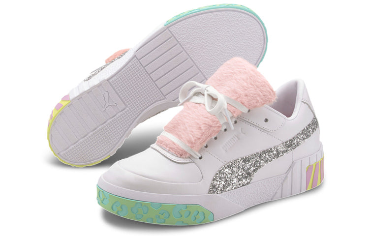 (WMNS) PUMA Cali Fur x Sophia Webster 'White Pink' 370119-01
