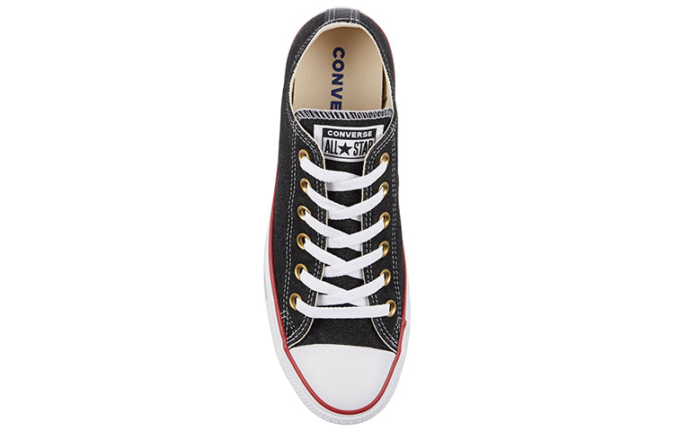 Converse Chuck Taylor All Star Washed Denim Low-Top 'Black' 163958C