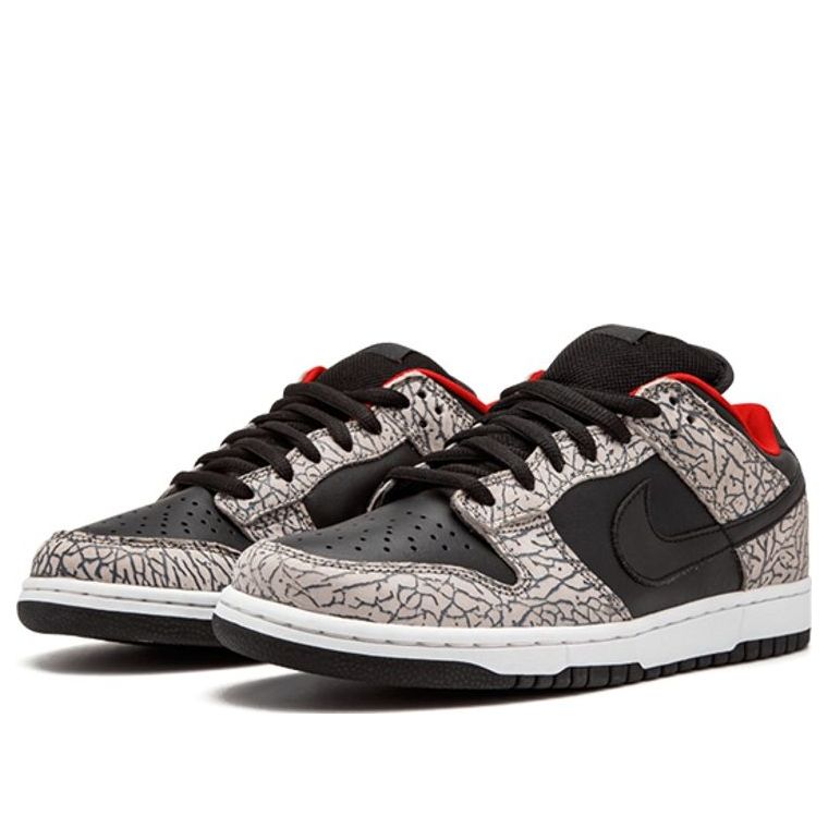Nike x Supreme SB Dunk Low Pro 'Black Cement' 304292-131