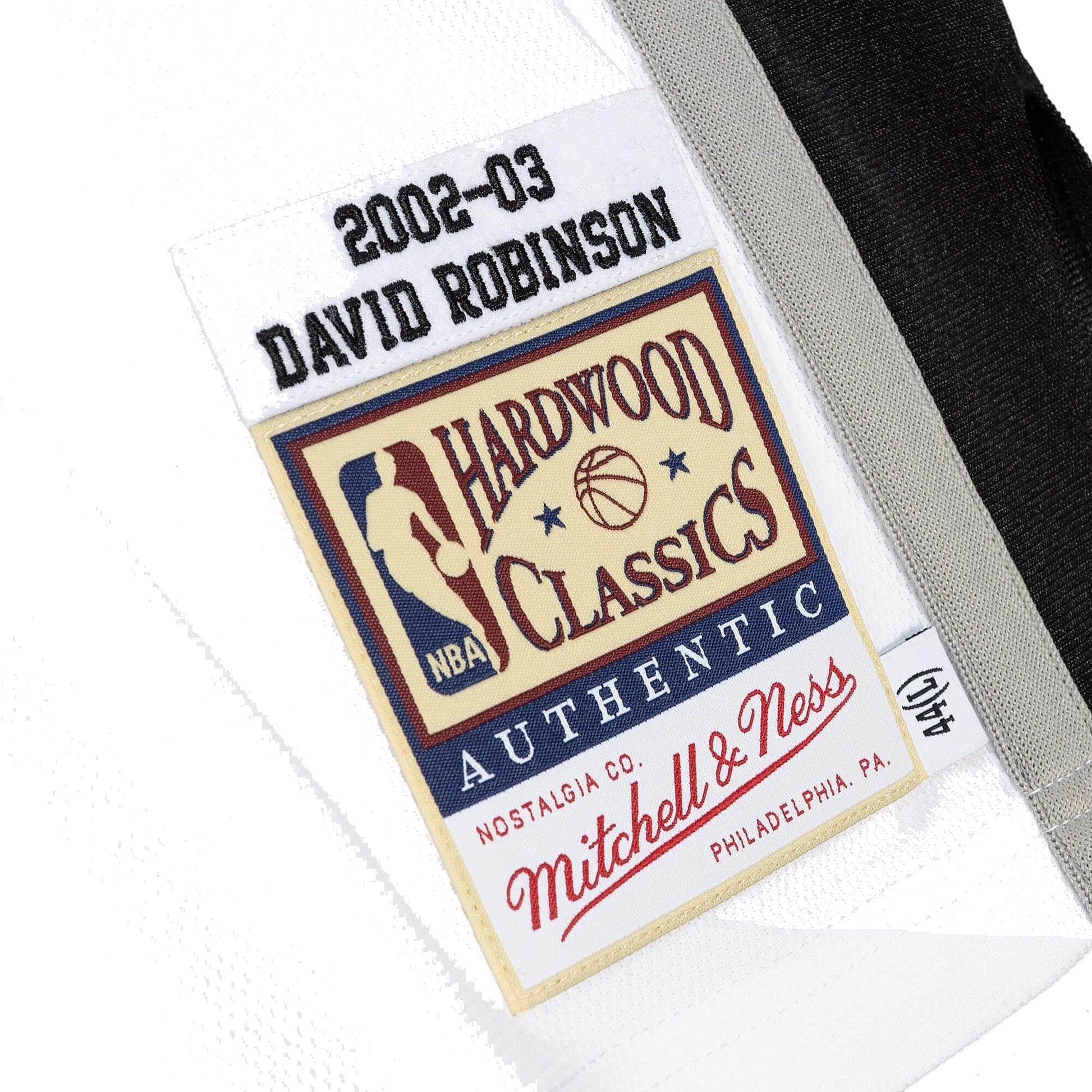 Mitchell & Ness x NBA San Antonio Spurs Finals 2002-03 Jersey 'David Robinson 50' AJY44948-SAS02DRBWHIT