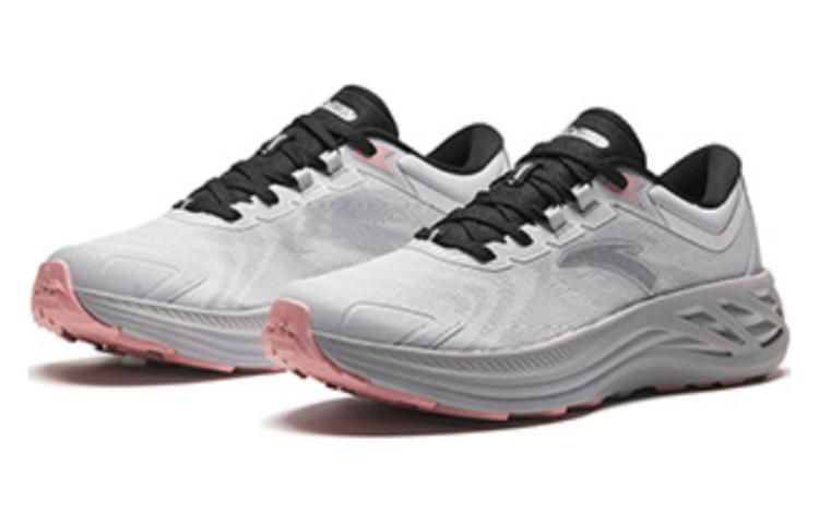 (WMNS) ANTA Running Series Sneakers 'Black White Pink' 122415531-5