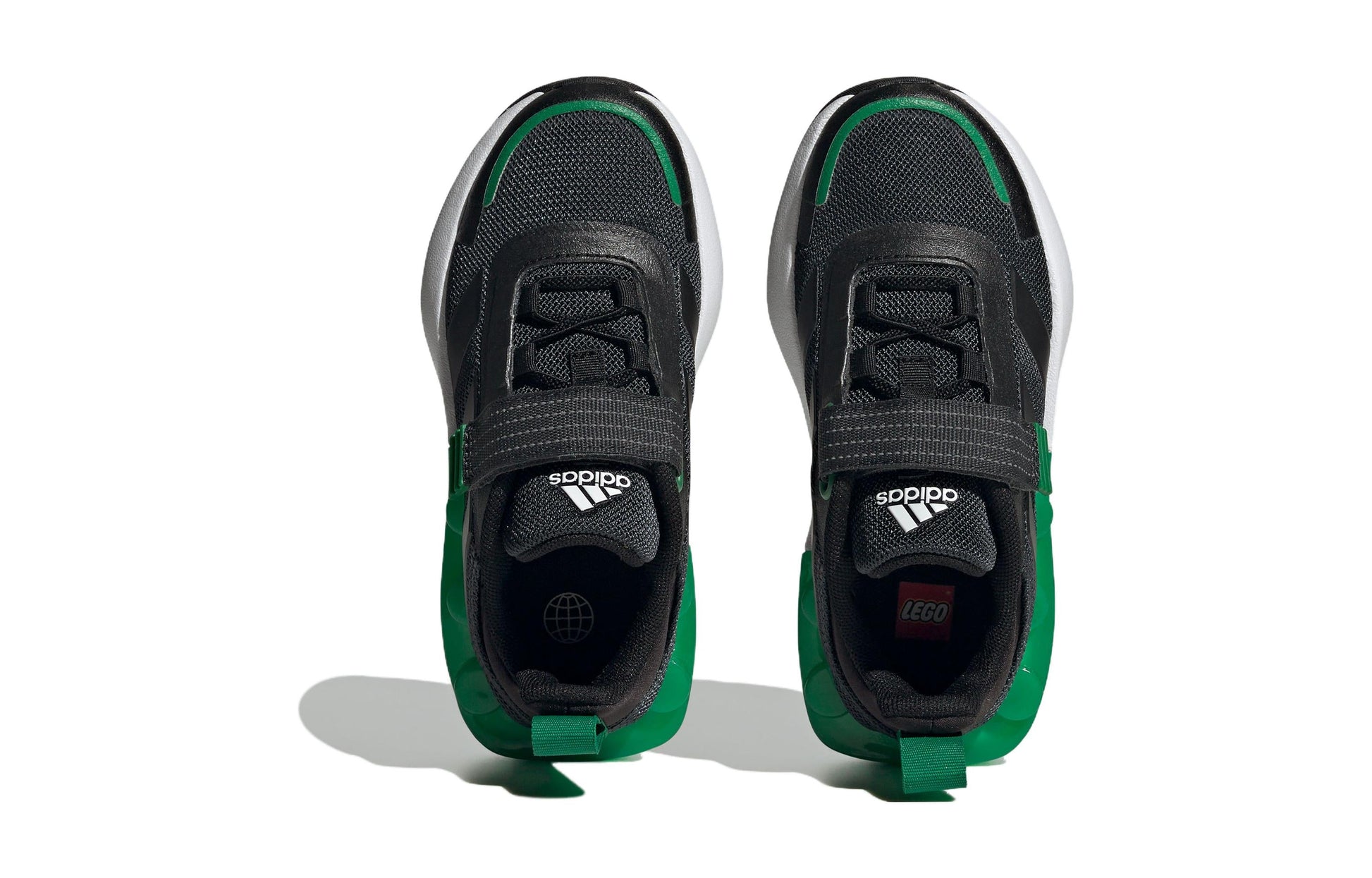 (GS) adidas Tech Runner EL x LEGO 'Core Black Green' ID9524