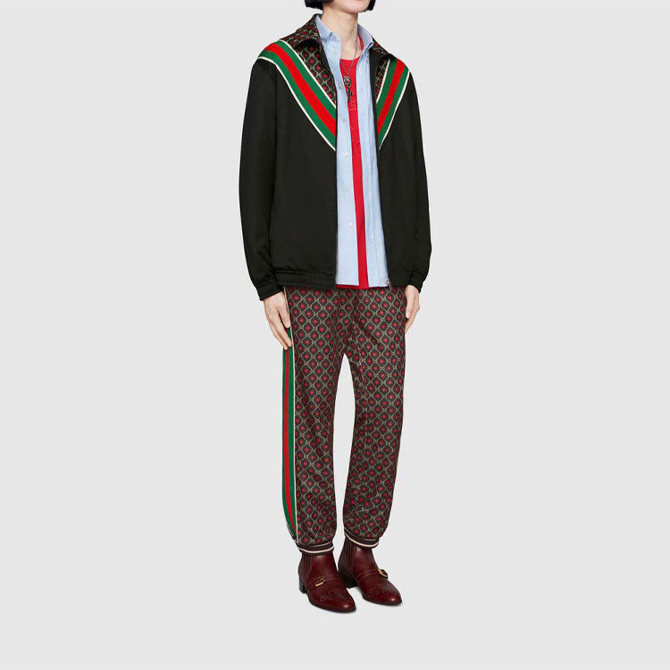 Gucci GG Star Oversize Jersey Jacket 'Black' 575734-XJBA5-1145
