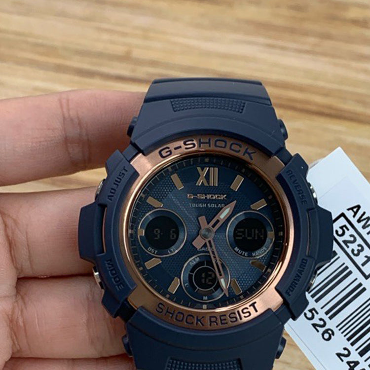 CASIO G-Shock Analog-Digital 'Blue' AWR-M100SNR-2A