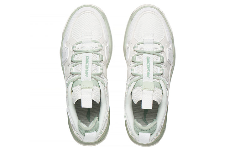 (WMNS) Li-Ning CF Flash Star 1.5 'White Light Green' AGCS058-1