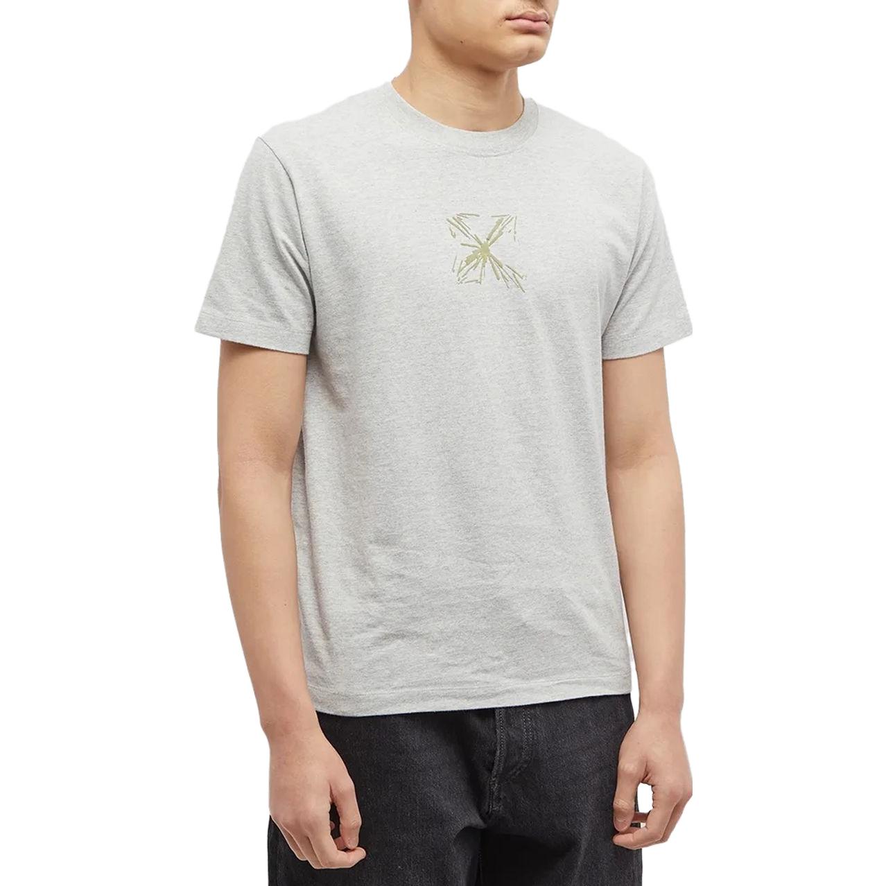 Off-White Splash Arrow T-Shirt 'Grey' OMAA027S23JER0050817