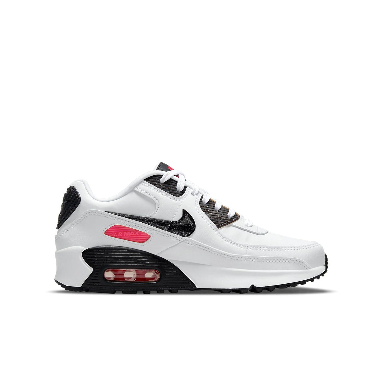(GS) Nike Air Max 90 Leather SE 'White Very Berry' DH2605-100
