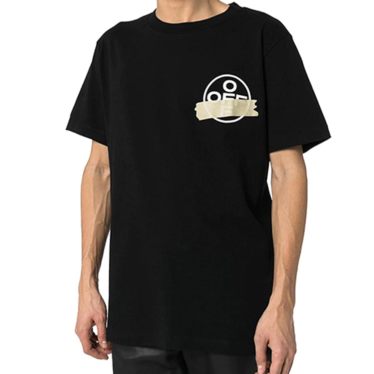 Off-White Arrows Sketch Tape Short Sleeve OMAA027R201850021048