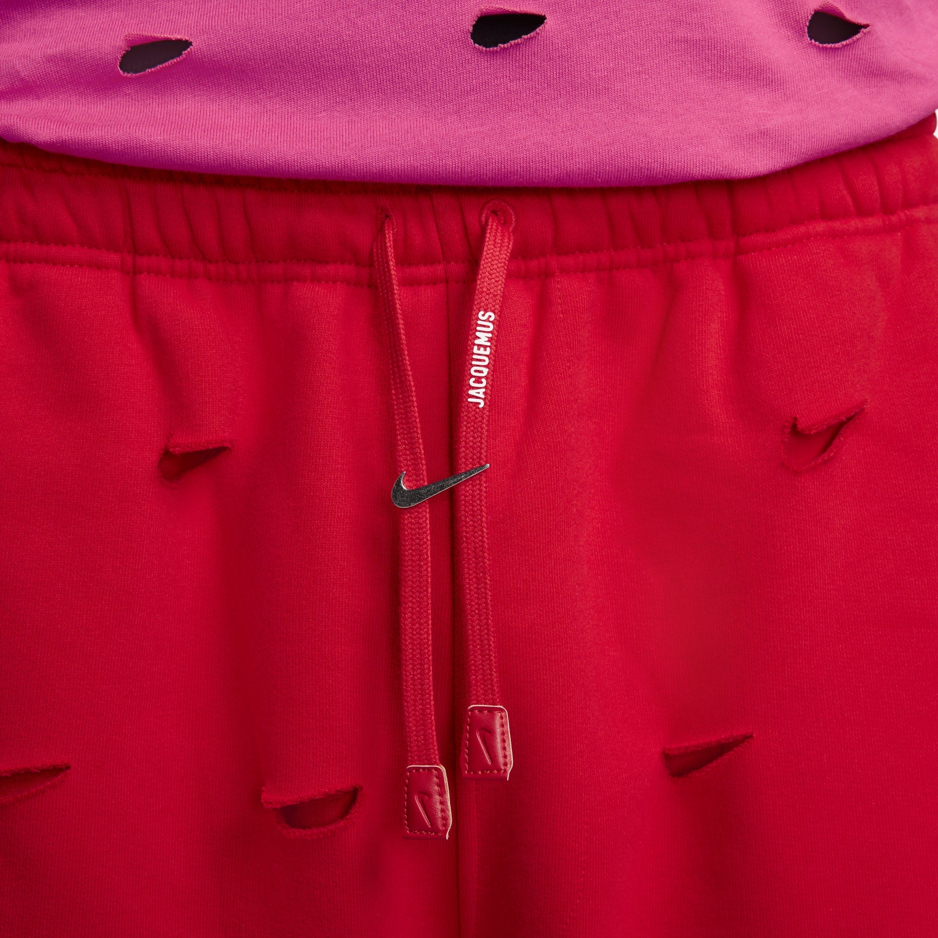 Nike x Jacquemus Swoosh Pants Asia Sizing 'University Red' FJ3269-657
