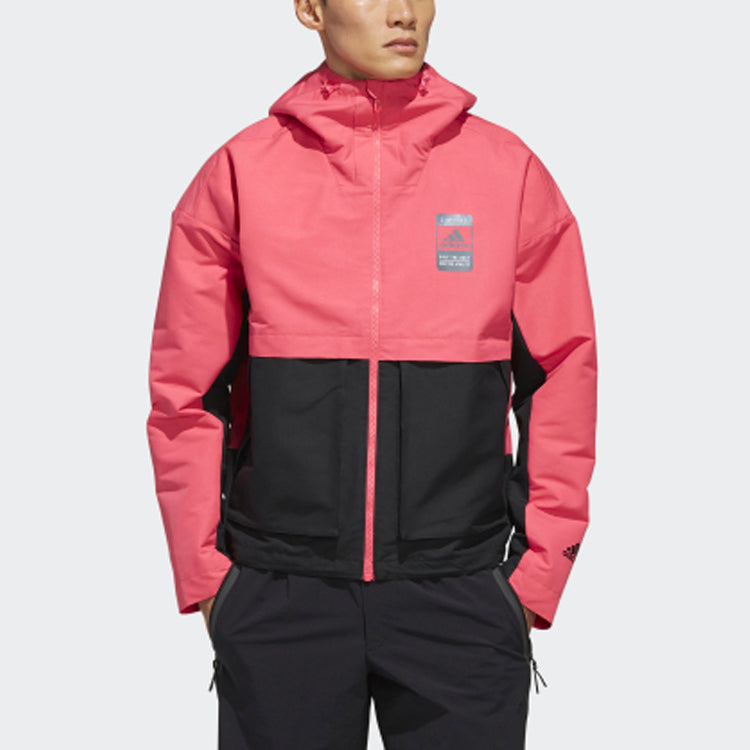Men's adidas Sports Stylish Jacket Pink FJ0179