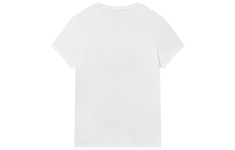 (WMNS) FILA Logo Printing Round-neck Tee White F11W928139F-WT