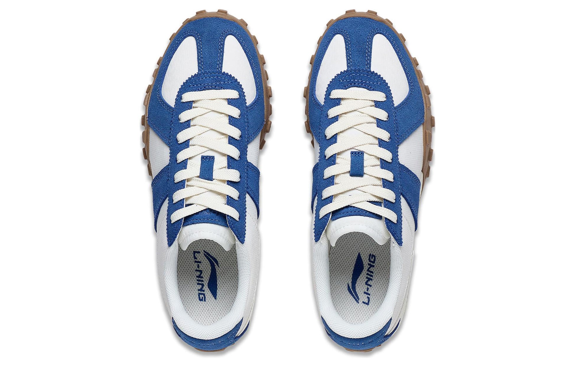 Li-Ning Vintage Sneakers 'Blue White Gum' AGCT159-4