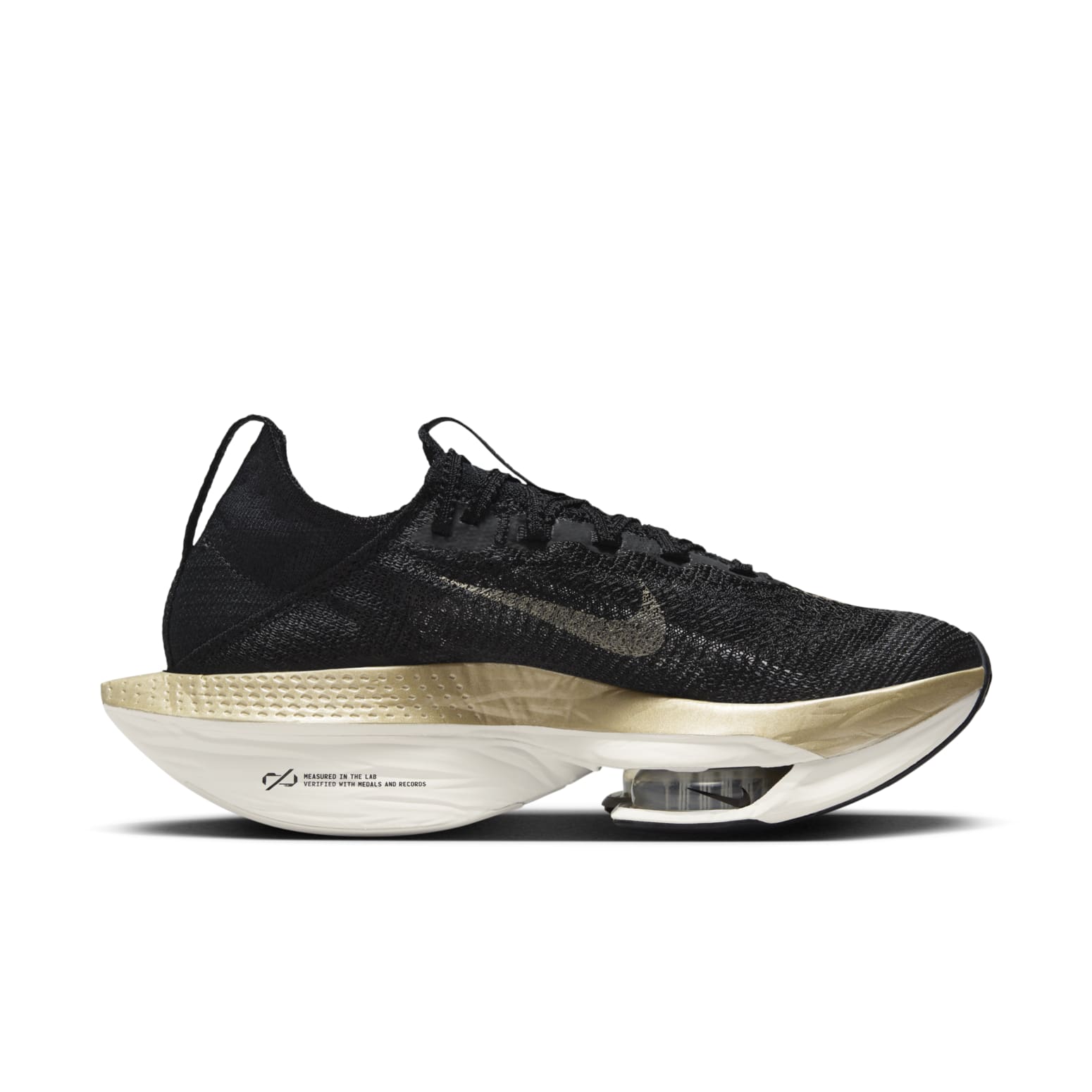 (WMNS) Nike Air Zoom Alphafly NEXT% 2 'Black Metallic Gold Grain' DN3559-003