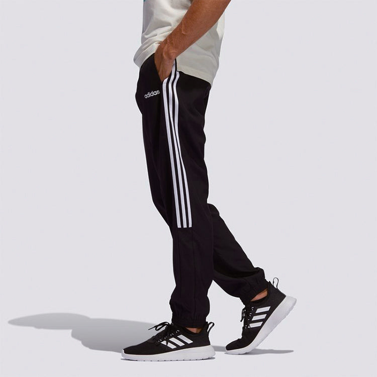 Men's adidas 3S WVN PT Sports Stylish Black Pants FM5748
