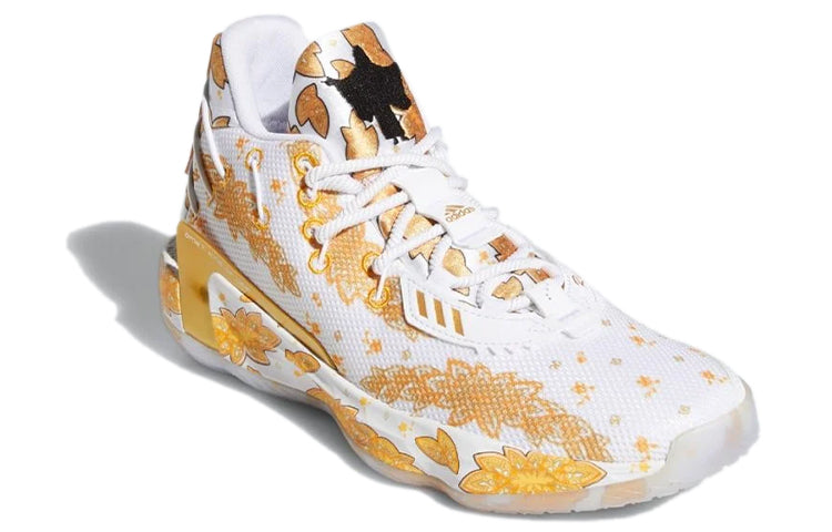 adidas Ric Flair x Dame 7 'White Gold Metallic' FX6616