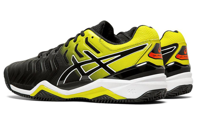 ASICS Gel-Resolution 7 Clay 'Black Yellow' E702Y-003