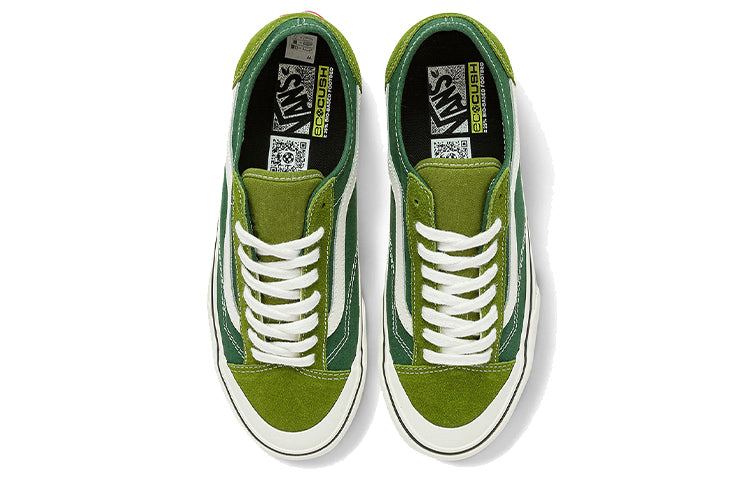 Vans Style 36 Decon SF Casual Low Tops Skateboarding Shoes Unisex Green VN0A4BX9BGK