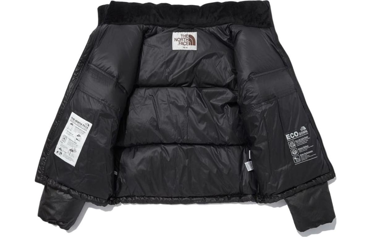 (WMNS) The North Face White Label Novelty Nuptse Down Jacket Asia Sizing 'Matte Black' NJ1DN80J