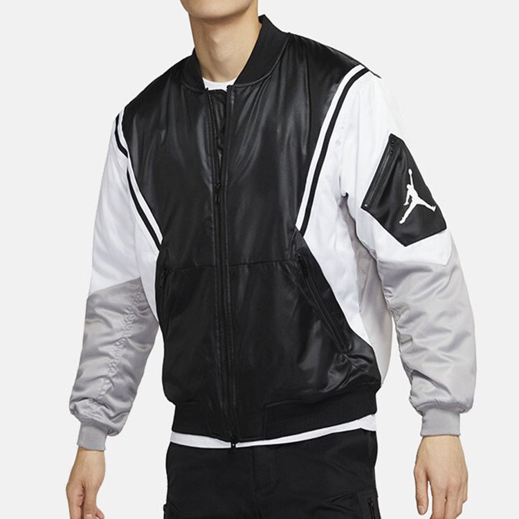 Air Jordan Wings MA-1 Back V Contrasting Colors Jacket Black CD5458-010