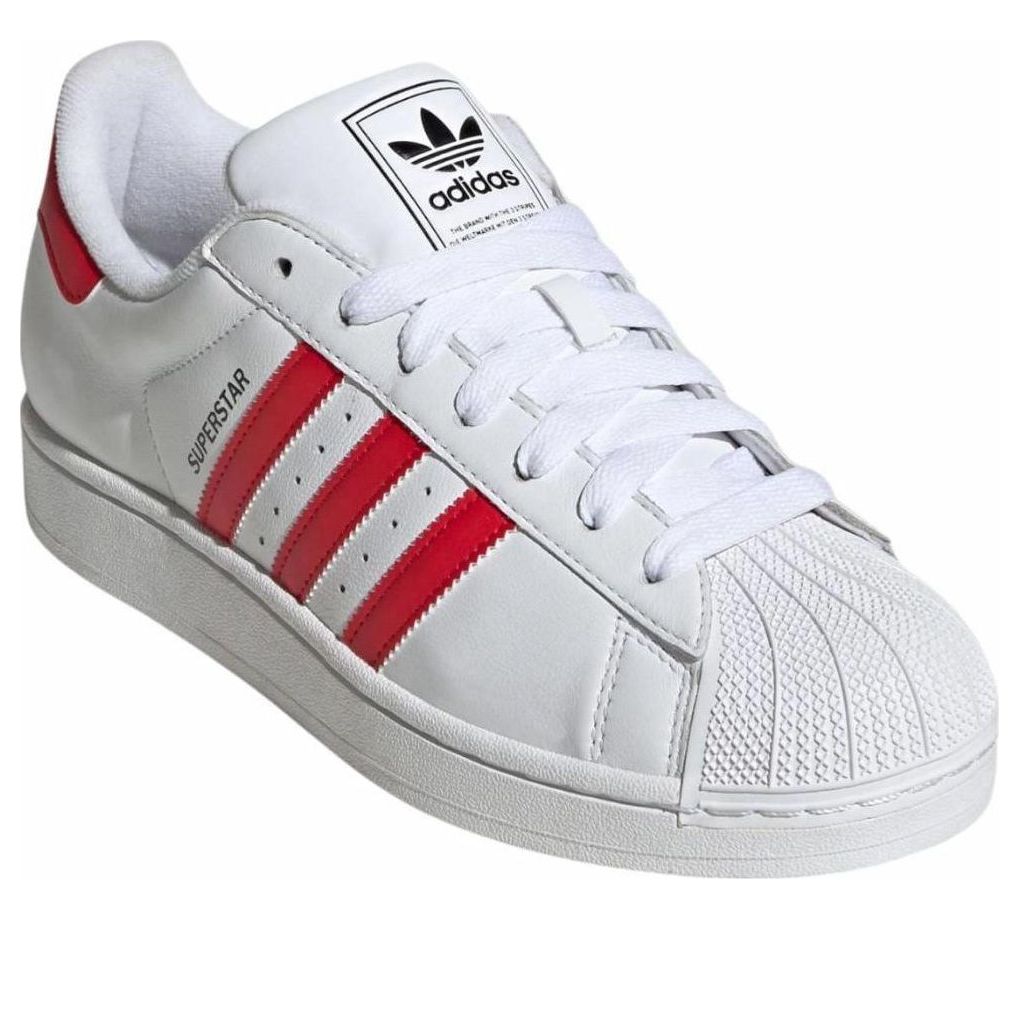 adidas Superstar 2 'Cloud White Better Scarlet' JQ4728