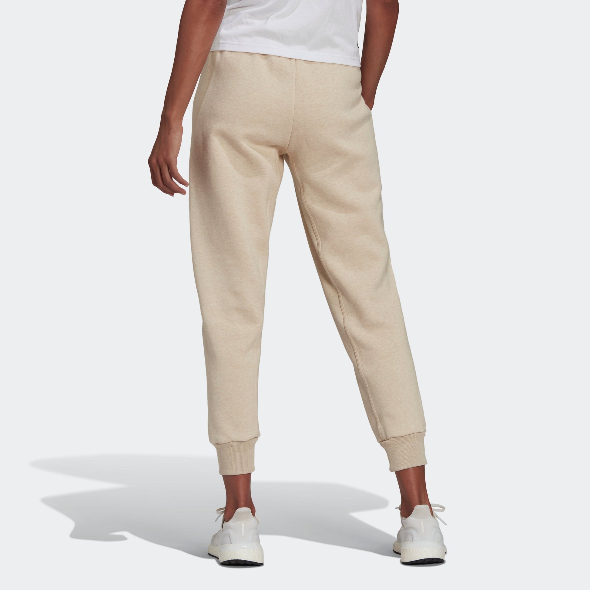 (WMNS) adidas Studio Lounge Sweatpants Asia Sizing 'Beige' HE3097